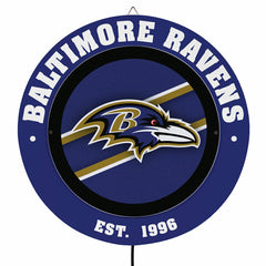 Baltimore Ravens, Metal Lite, Round