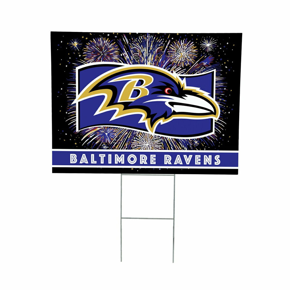 Baltimore Ravens Yard Sign, Patriotic