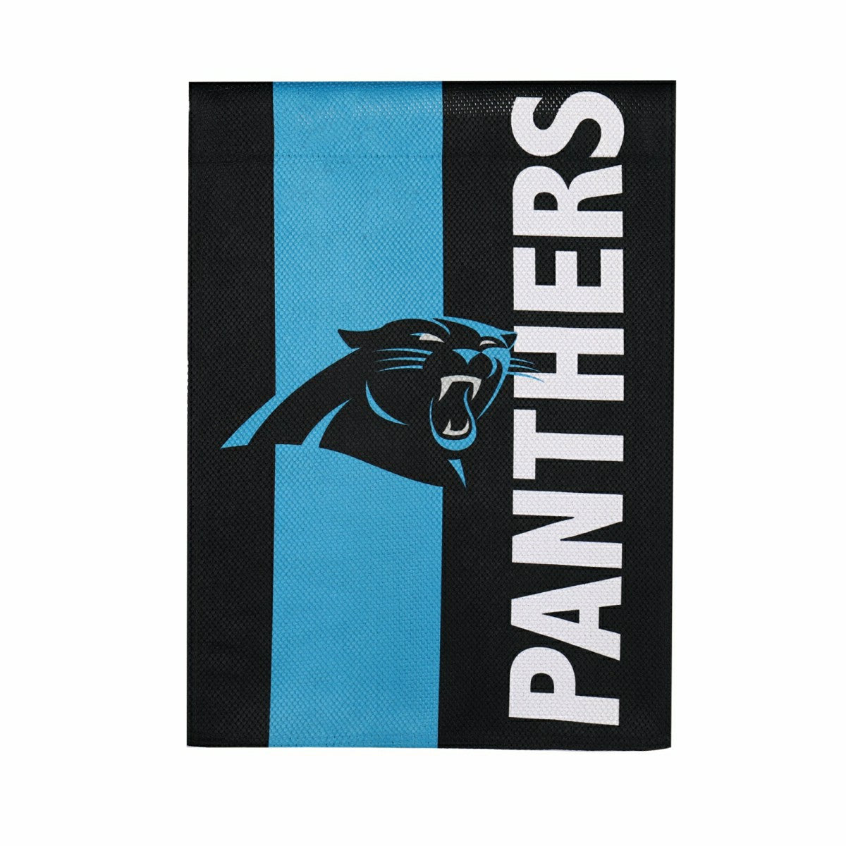 Carolina Panthers Embossed Suede Garden Flag