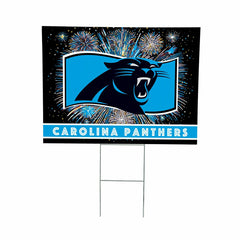 Carolina Panthers Yard Sign, Patriotic