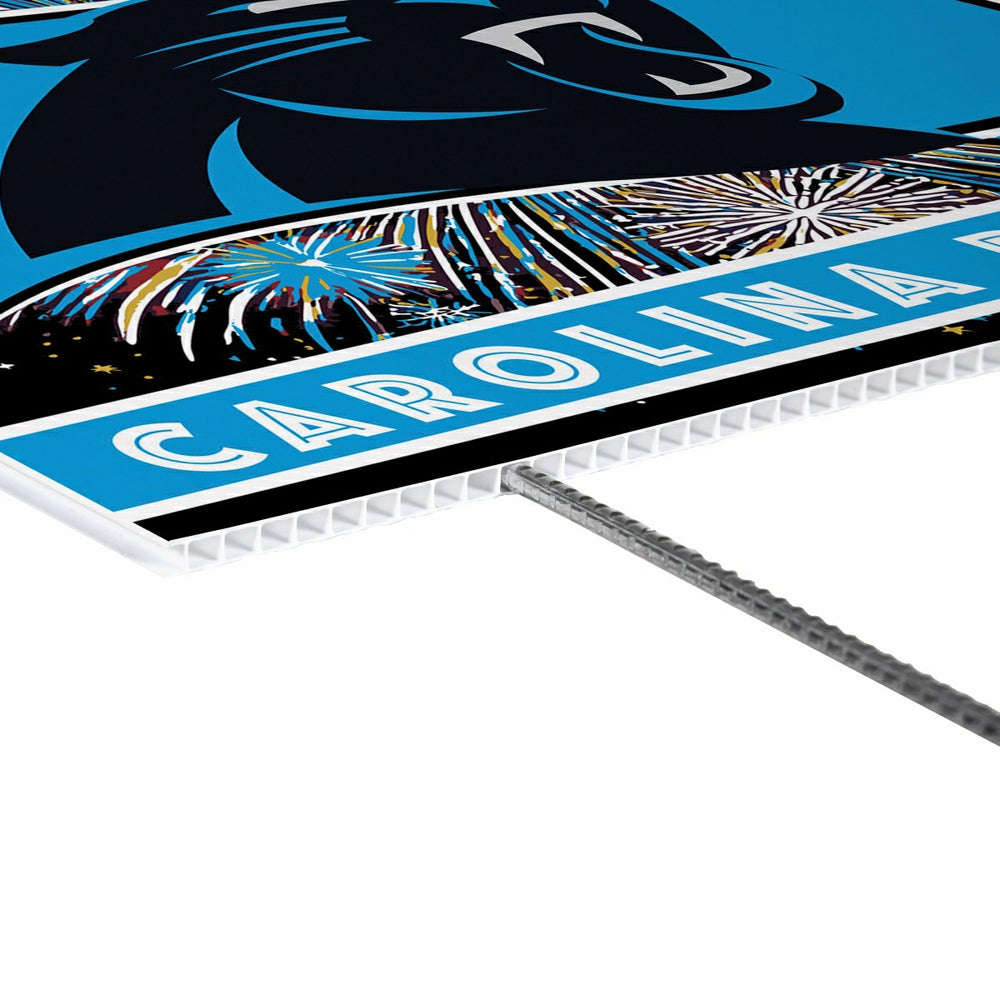 Carolina Panthers Yard Sign, Patriotic