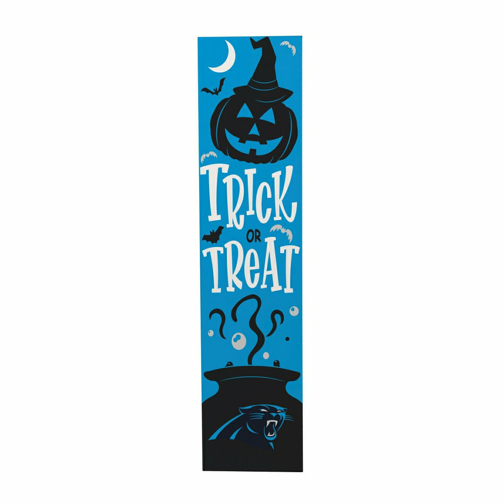 Carolina Panthers 47" Double Sided Leaner, Halloween