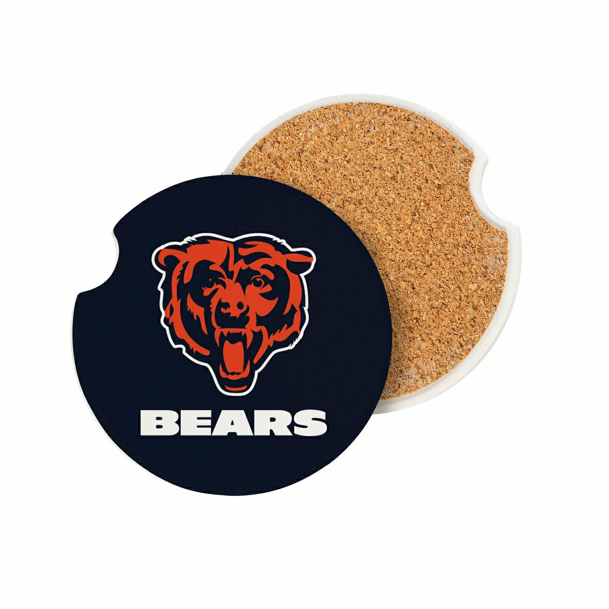 Chicago Bears Car Coaster Set, 2pc