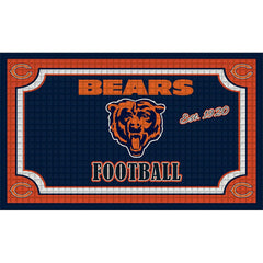 Indoor/Outdoor Embossed Team Spirit Door Mat, Bears