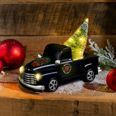 Chicago Bears Holiday Rally Truck Statue