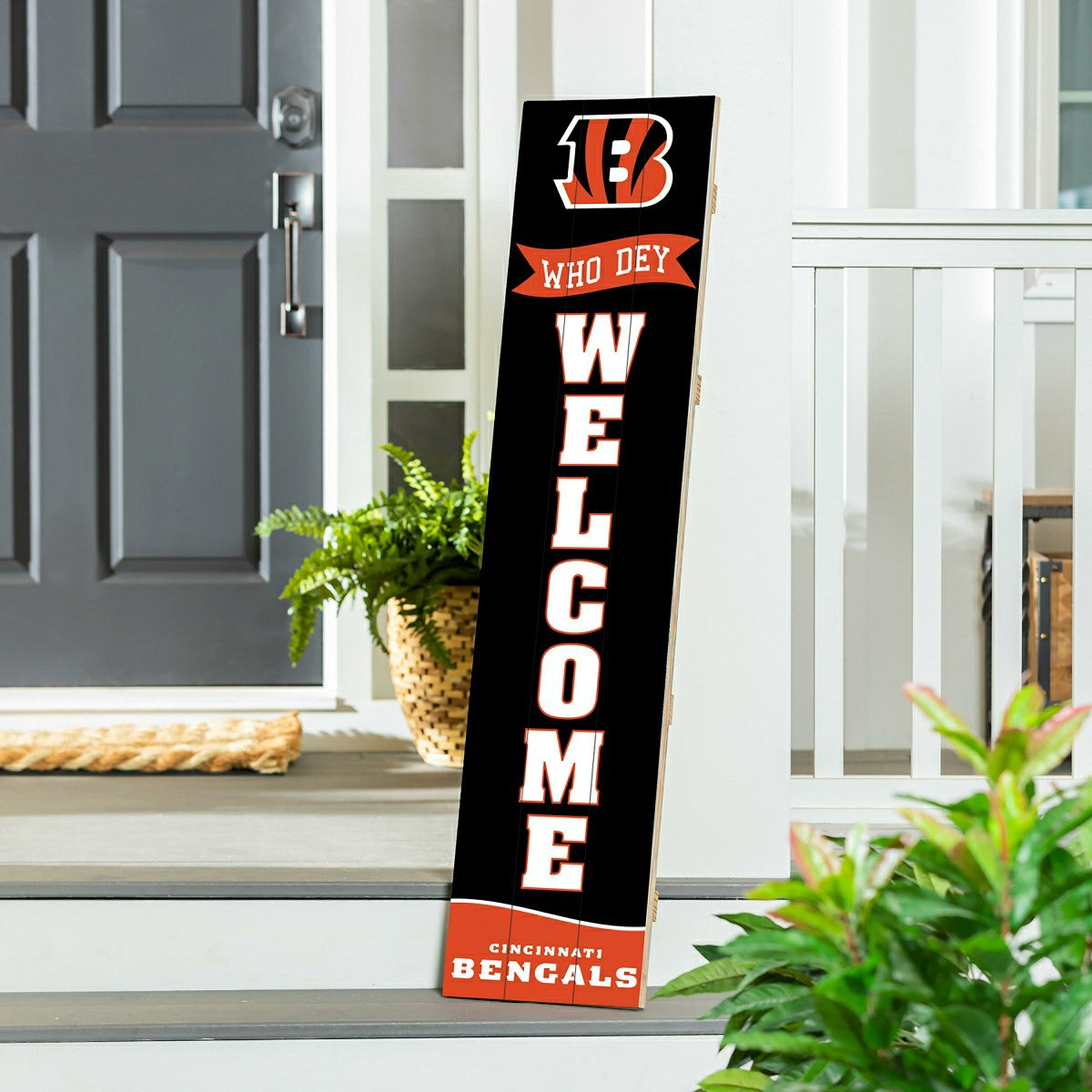 Cincinnati Bengals Large Single Sided Leaner, 46"