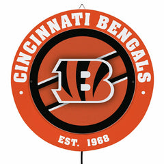 Cincinnati Bengals, Metal Lite, Round