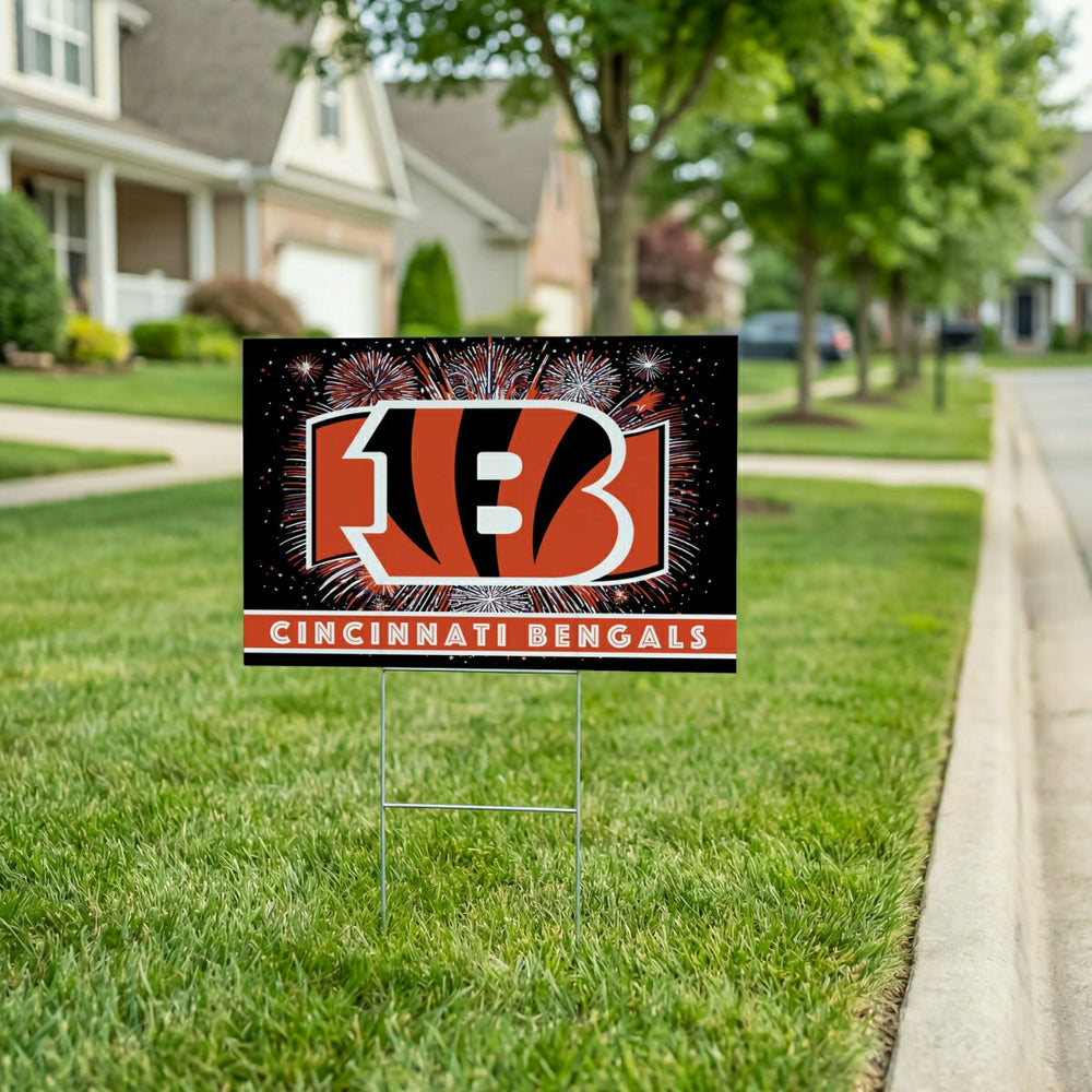 Cincinnati Bengals Yard Sign, Patriotic