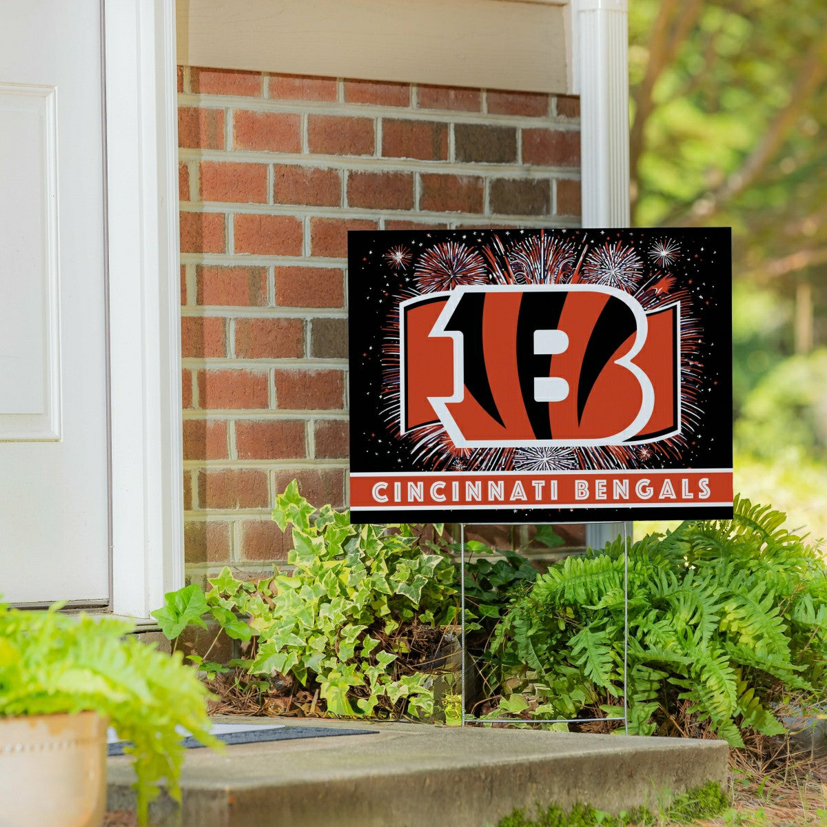Cincinnati Bengals Yard Sign, Patriotic