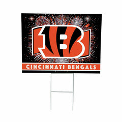Cincinnati Bengals Yard Sign, Patriotic