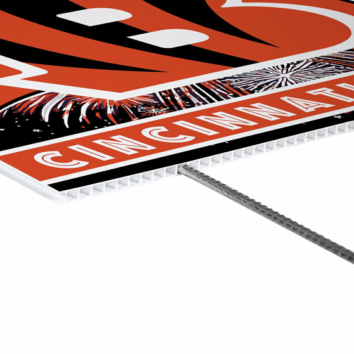 Cincinnati Bengals Yard Sign, Patriotic