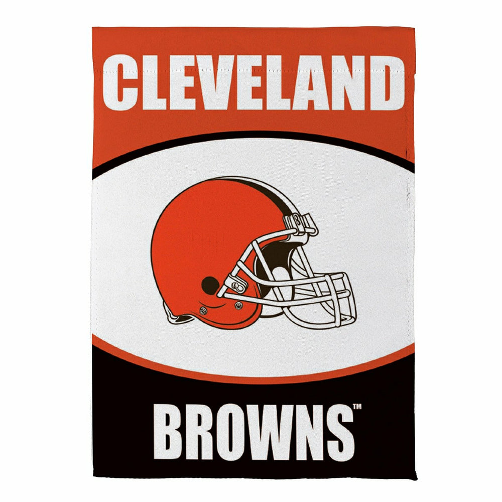 Cleveland Browns Suede Garden Flag