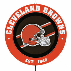 Cleveland Browns, Metal Lite, Round