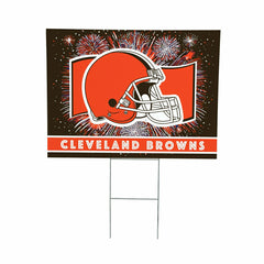 Cleveland Browns Yard Sign, Patriotic