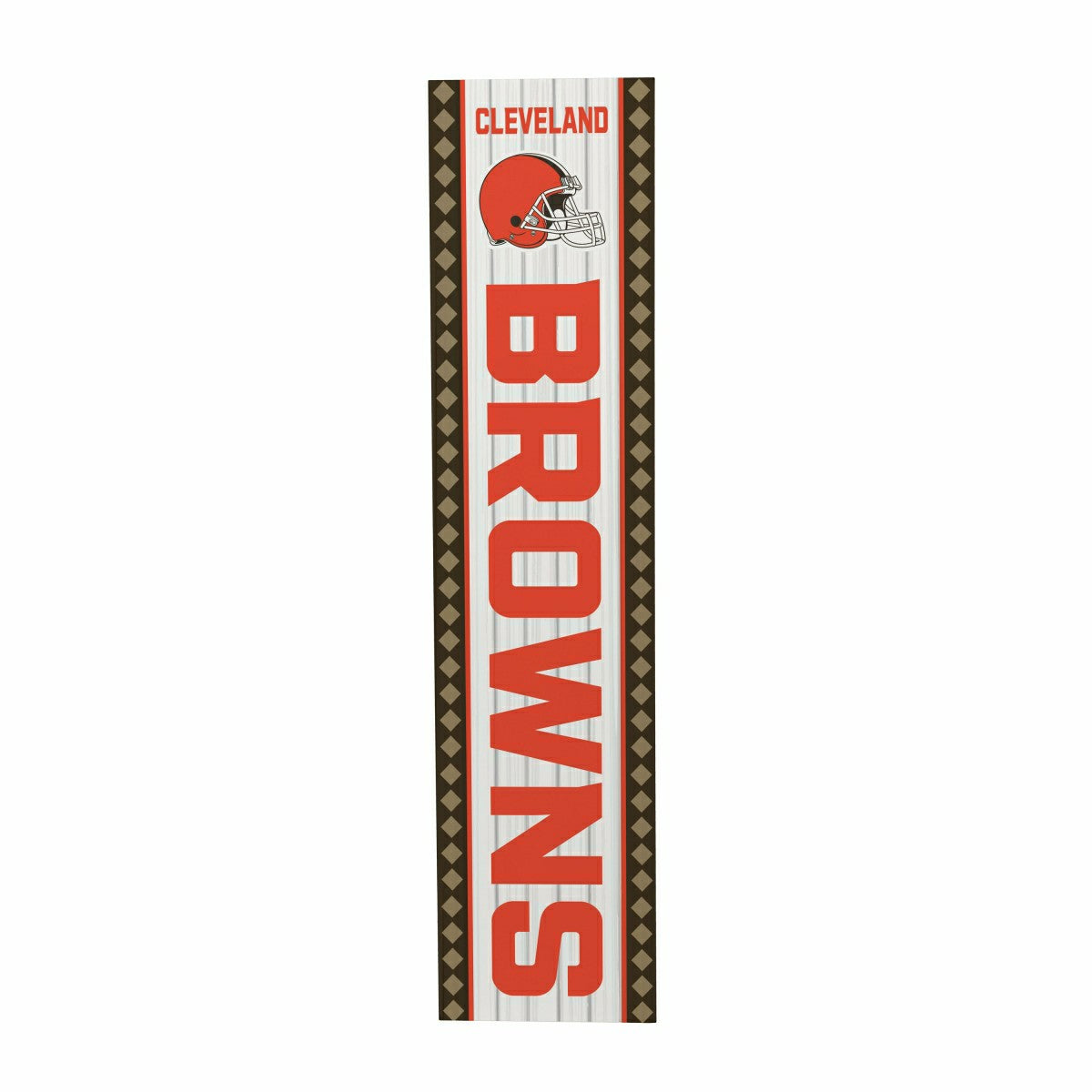 Cleveland Browns Christmas Double Sided Large Leaner, 47"