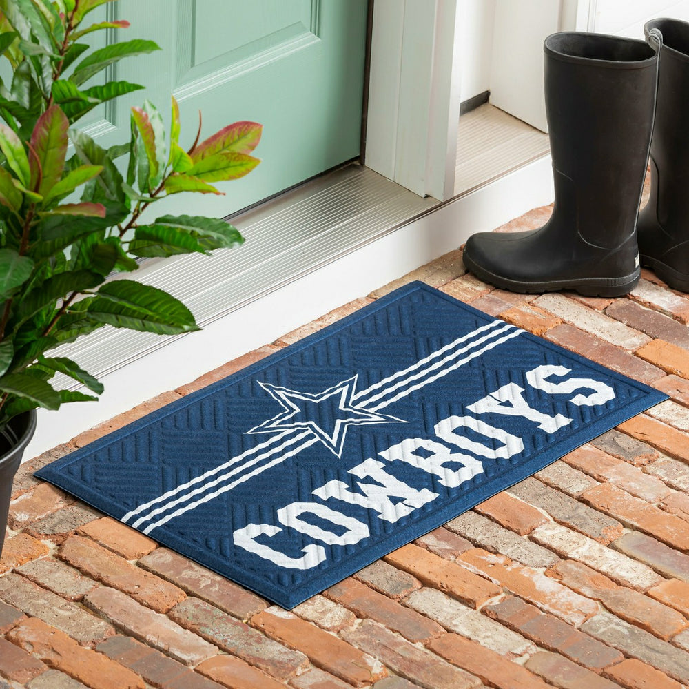 Embossed Mat, Cross Hatch, Dallas Cowboys