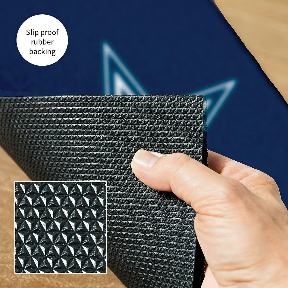 Full Color PVC Mat, 16" x 28", Dallas Cowboys