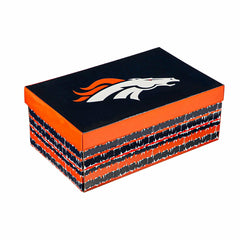 Denver Broncos, Stemless 17OZ Wine & Beer 16 OZ Gift Set