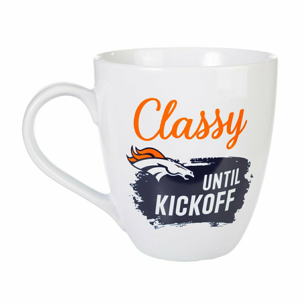 Denver Broncos, Ceramic Cup O'Java 17oz Gift Set
