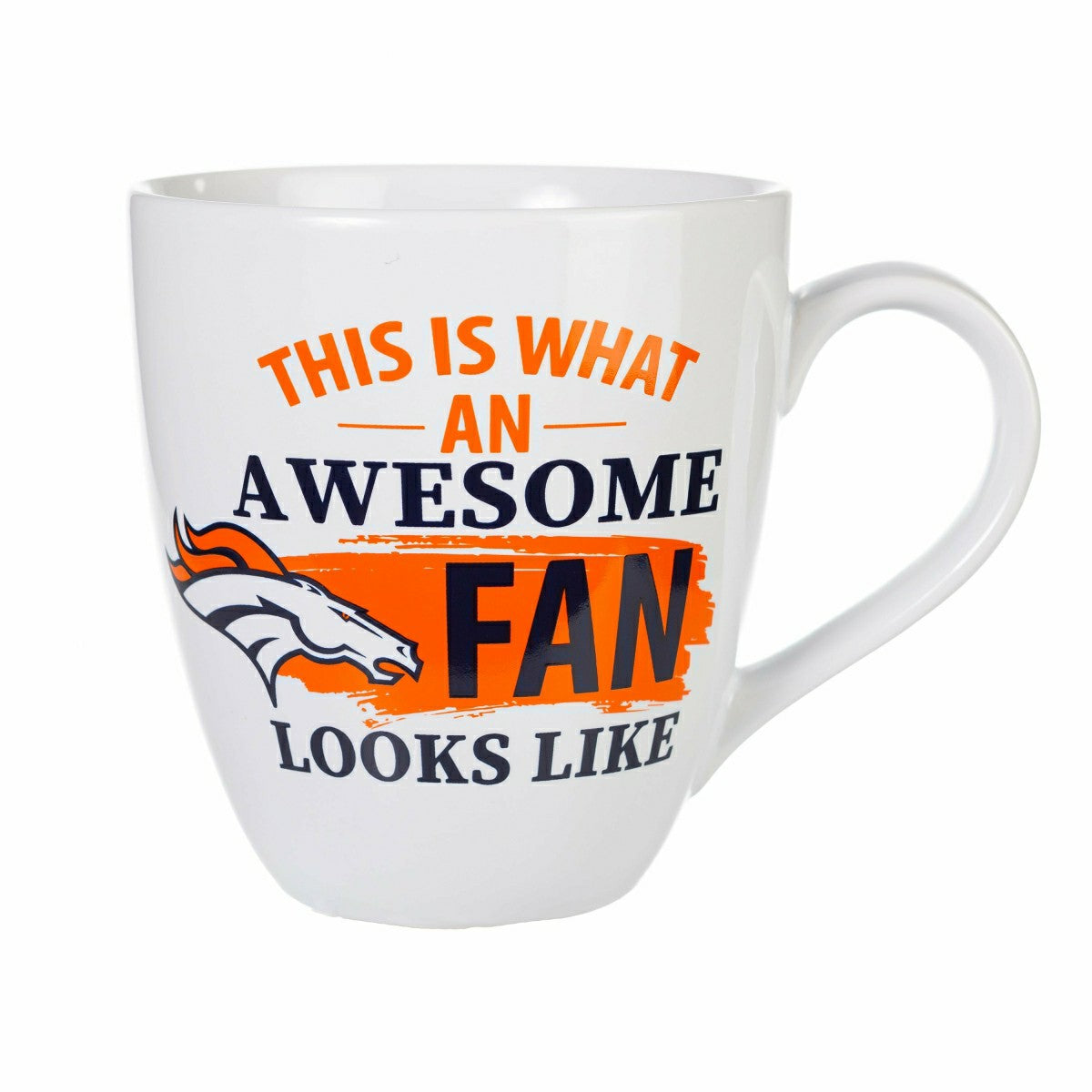 Denver Broncos, Ceramic Cup O'Java 17oz Gift Set