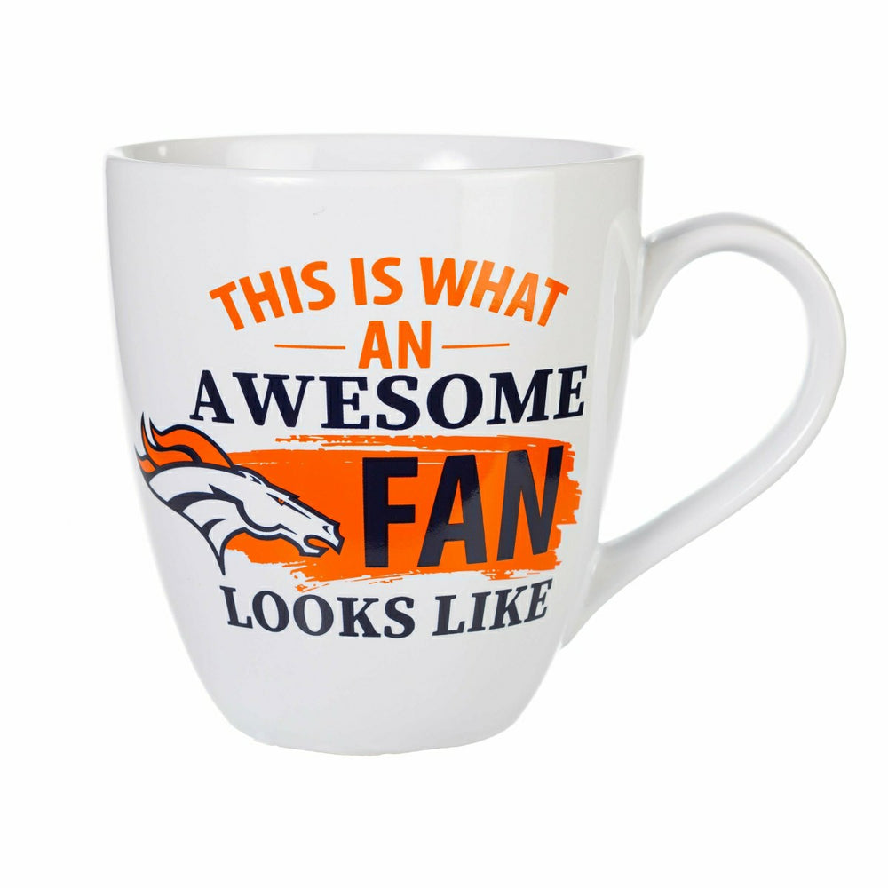 Denver Broncos, Ceramic Cup O'Java 17oz Gift Set