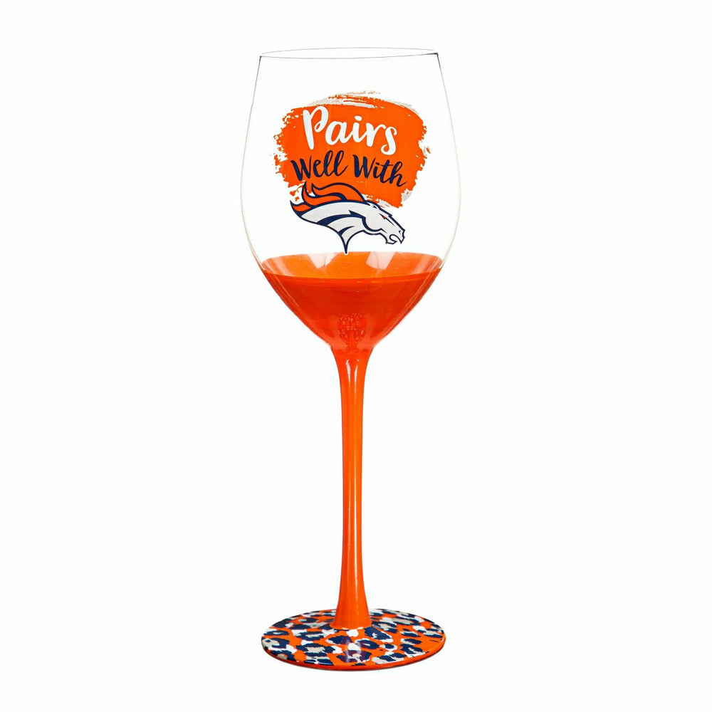 Denver Broncos, 17oz Boxed Stemware