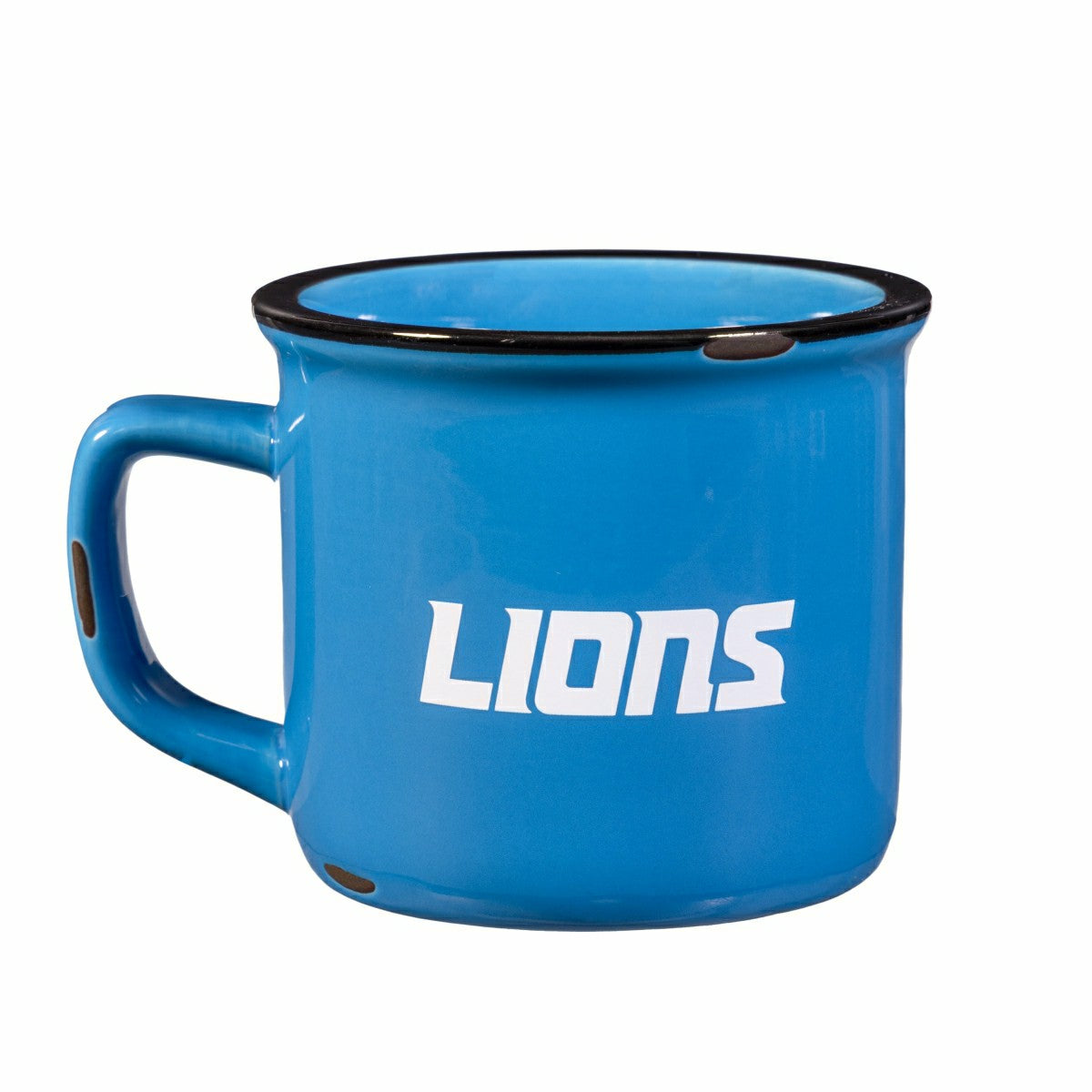 Detroit Lions Ceramic Camp Cup with Enamel Finish, 14oz