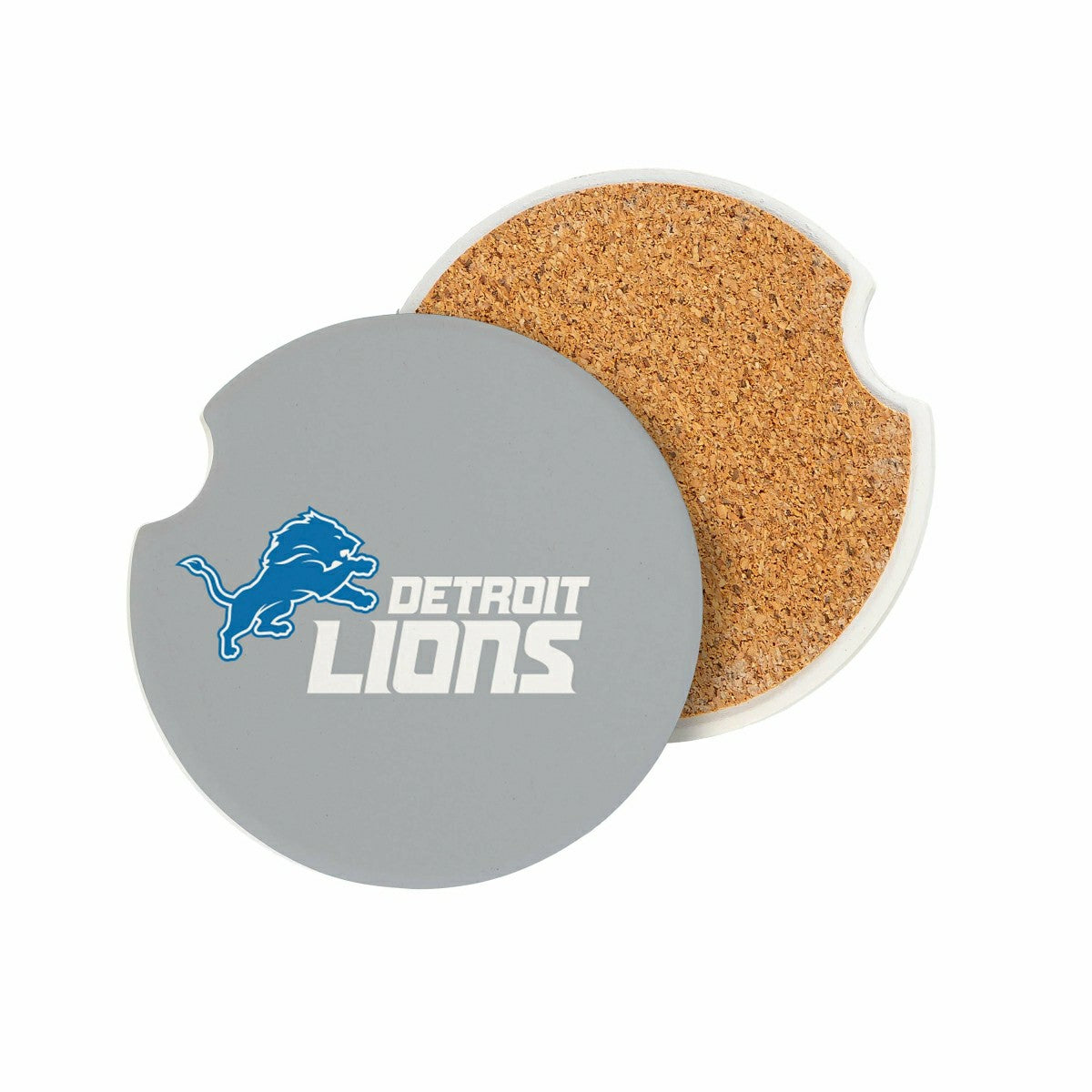Detroit Lions Car Coaster Set, 2pc