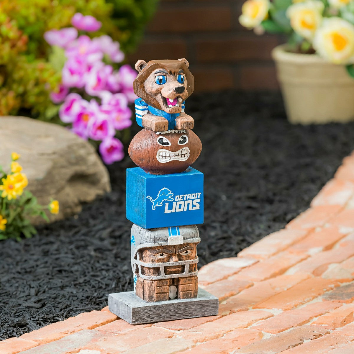Team Garden Statue, Detroit Lions