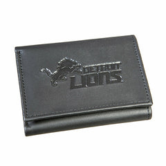 Detroit Lions, Tri-Fold Wallet, Black