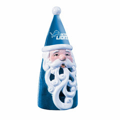 Detroit Lions Santa LED Statuary, 8"