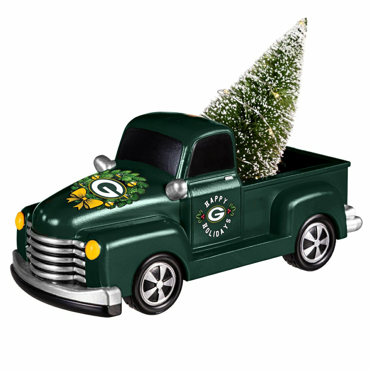 Green Bay Packers Holiday Rally Truck Statue