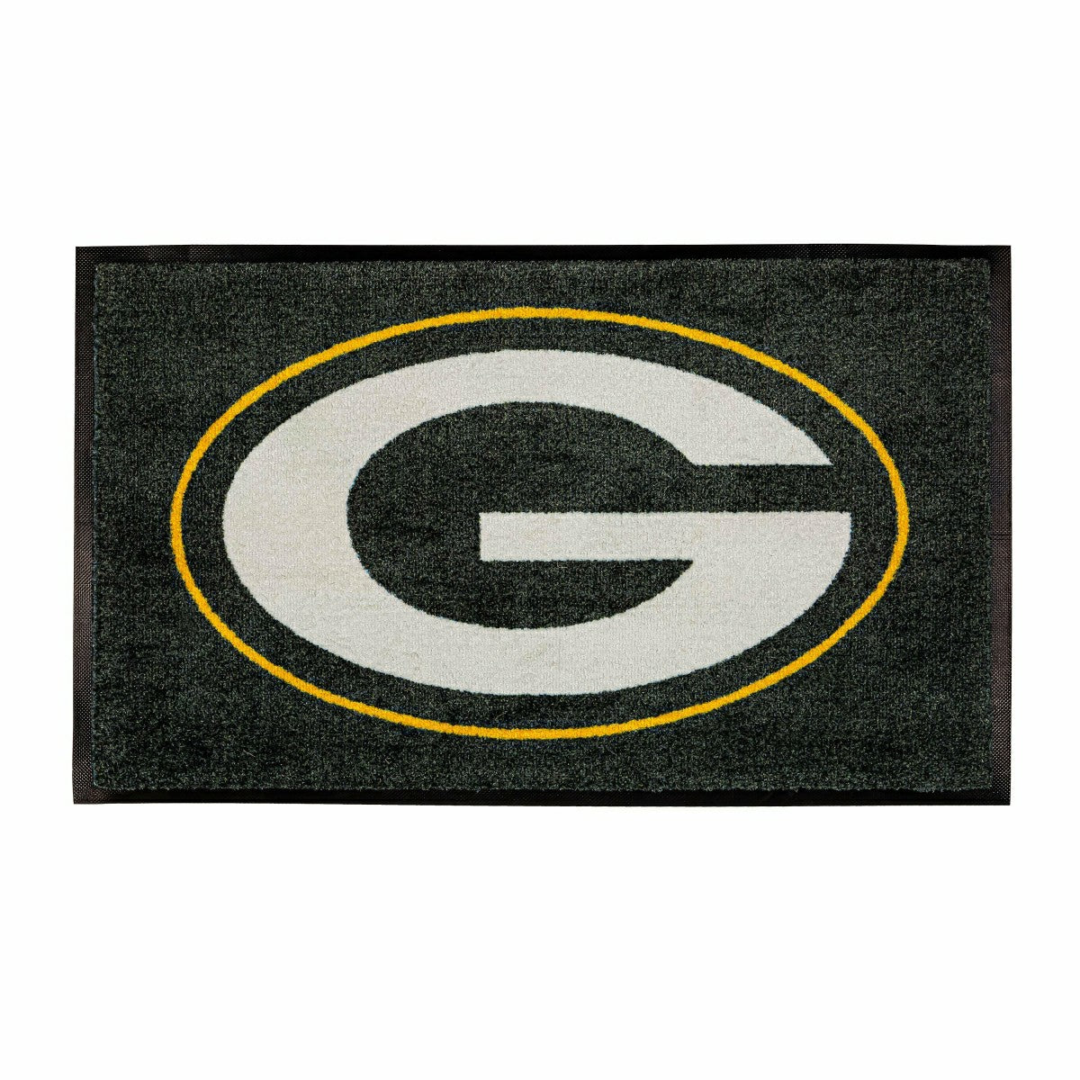 3'x5' Large USA Indoor Outdoor Outdoor Entryway Mat, Green Bay Packers