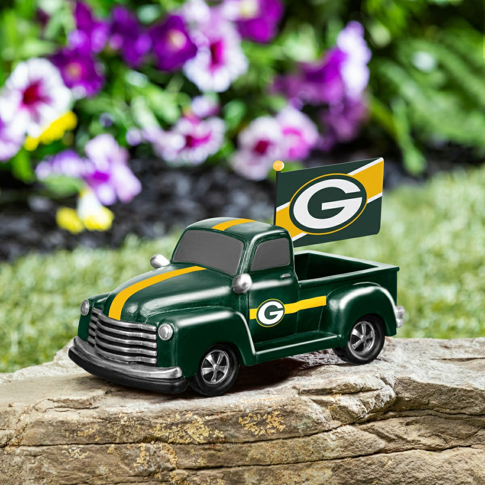 Detroit Lions Rally Truck Statue