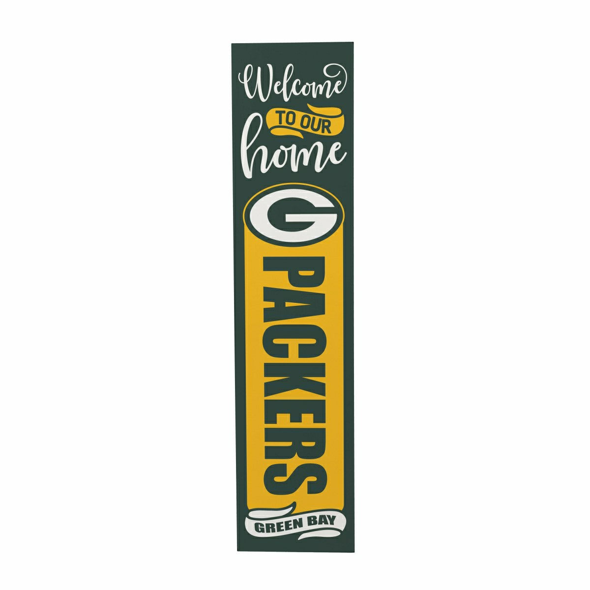 47" Double Sided Leaner, Green Bay Packers, Halloween