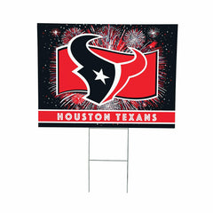 Houston Texans Yard Sign, Patriotic