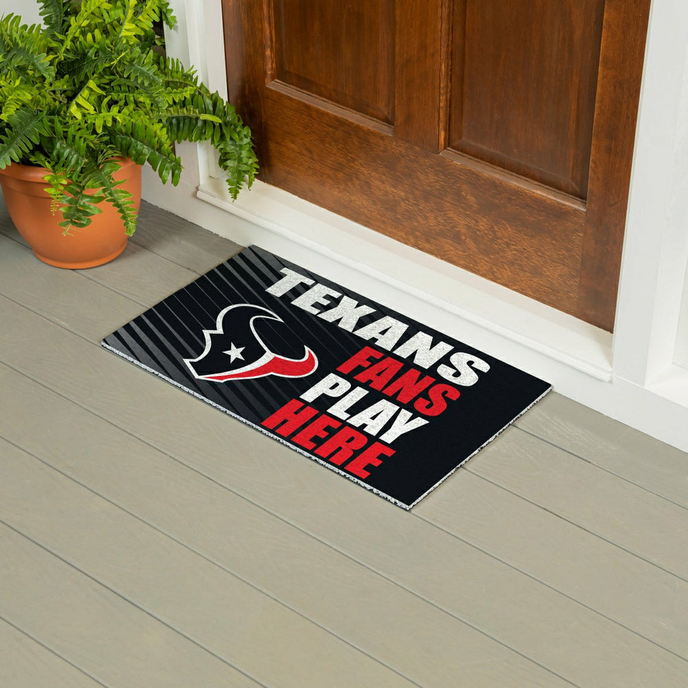 Houston Texans Fan Mat, 28"x16"