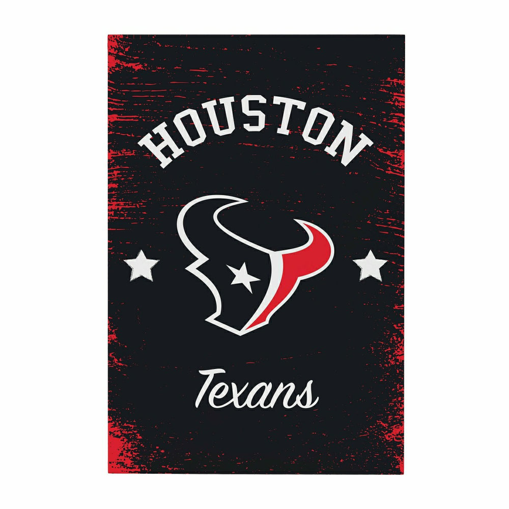 Houston Texans Wood Wall Sign, 16x24