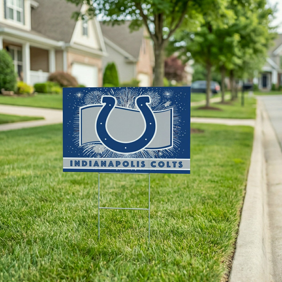 Indianapolis Colts Yard Sign, Patriotic