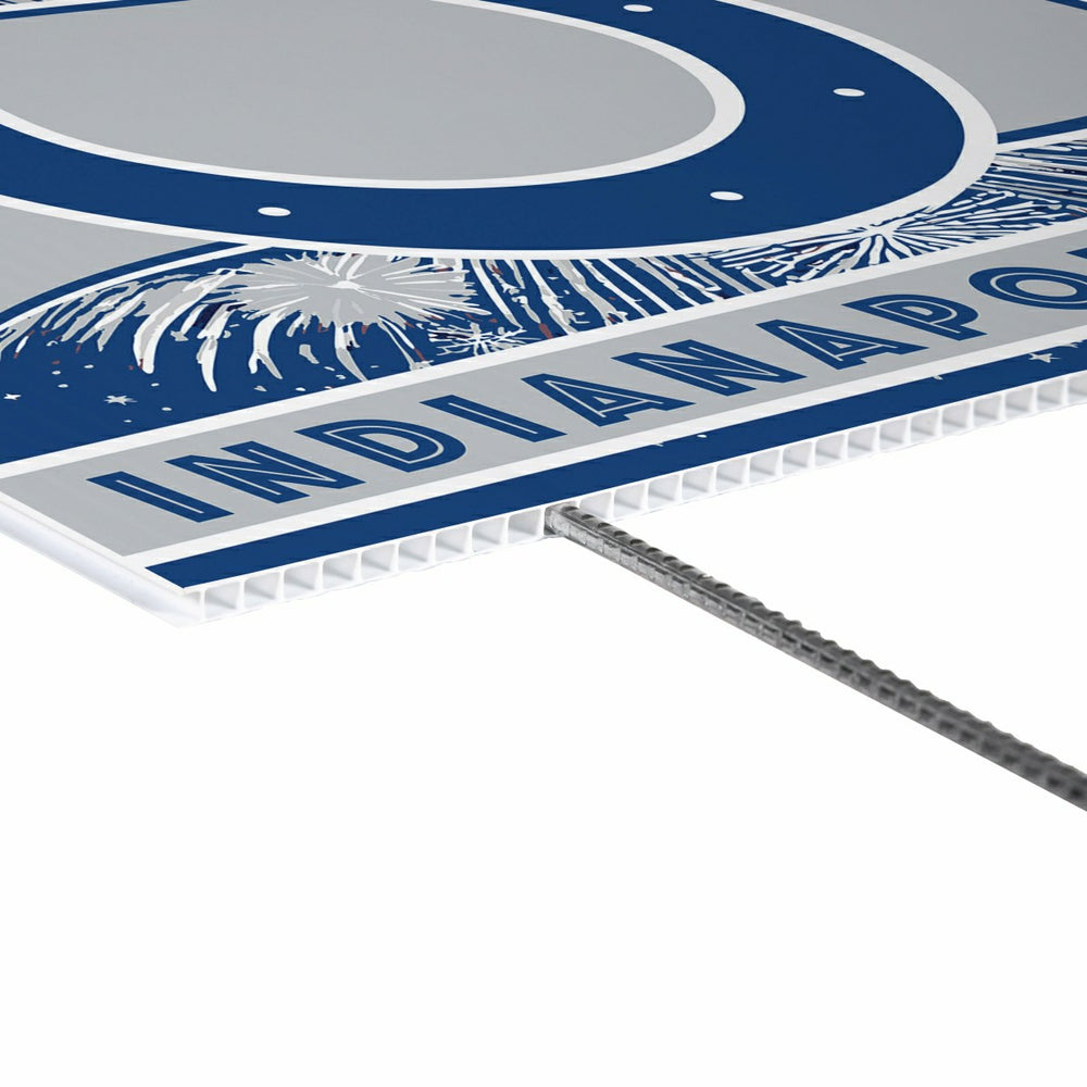 Indianapolis Colts Yard Sign, Patriotic