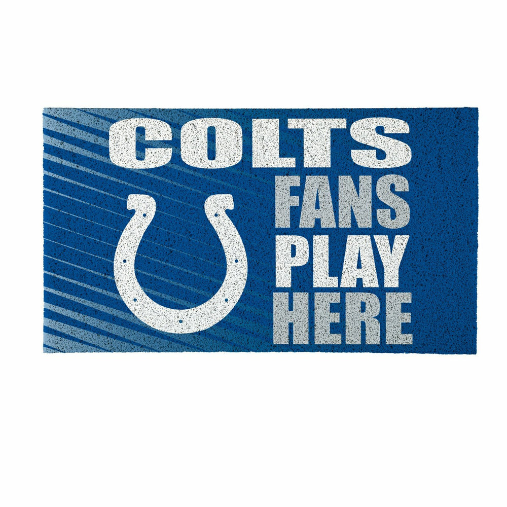 Indianapolis Colts Fan Mat, 28"x16"