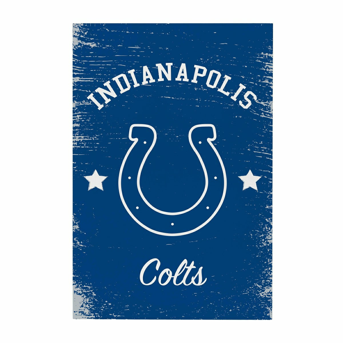 Indianapolis Colts Wood Wall Sign, 16x24