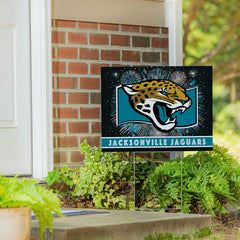 Jacksonville Jaguars Yard Sign, Patriotic