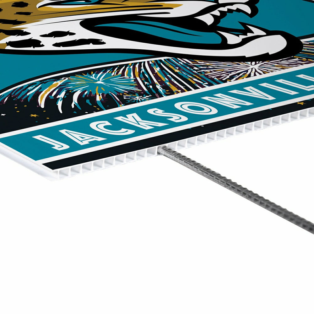 Jacksonville Jaguars Yard Sign, Patriotic