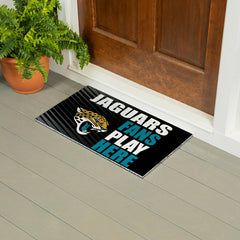 Jacksonville Jaguars Fan Mat, 28"x16"