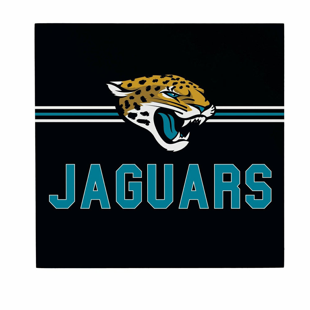 Jacksonville Jaguars Wood Wall Sign, 12x12