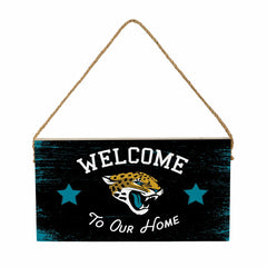 Jacksonville Jaguars Wood Wall Sign, 6x11