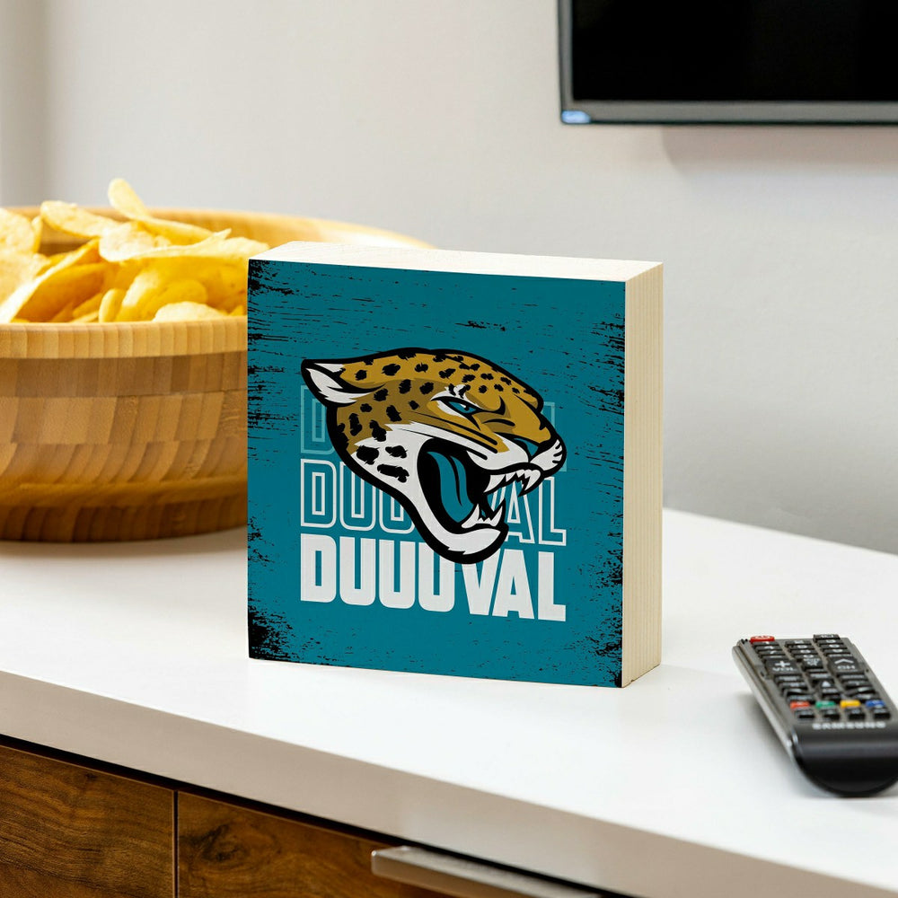 Jacksonville Jaguars Plock, Down Home Fans, 6x6