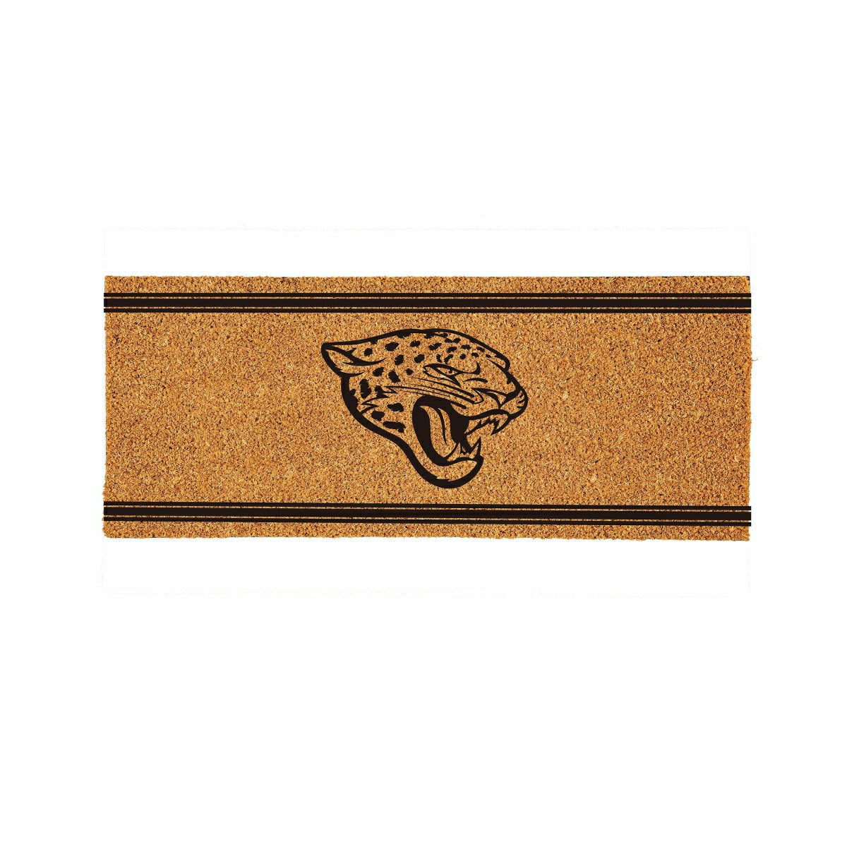 Jacksonville Jaguars Extra Large One Color Coir Mat, 60"x24"