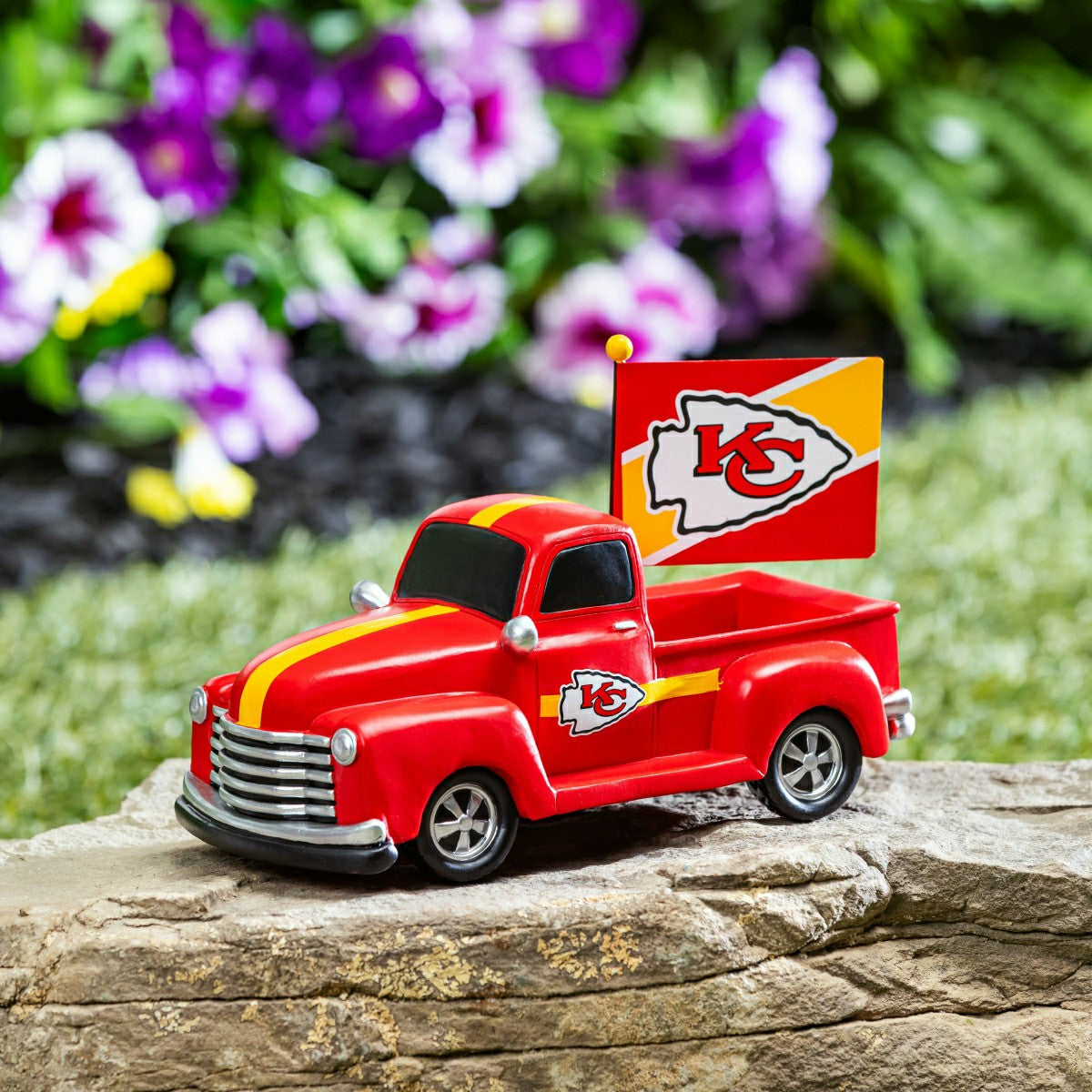 Detroit Lions Rally Truck Statue